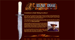 Desktop Screenshot of bearbone.com